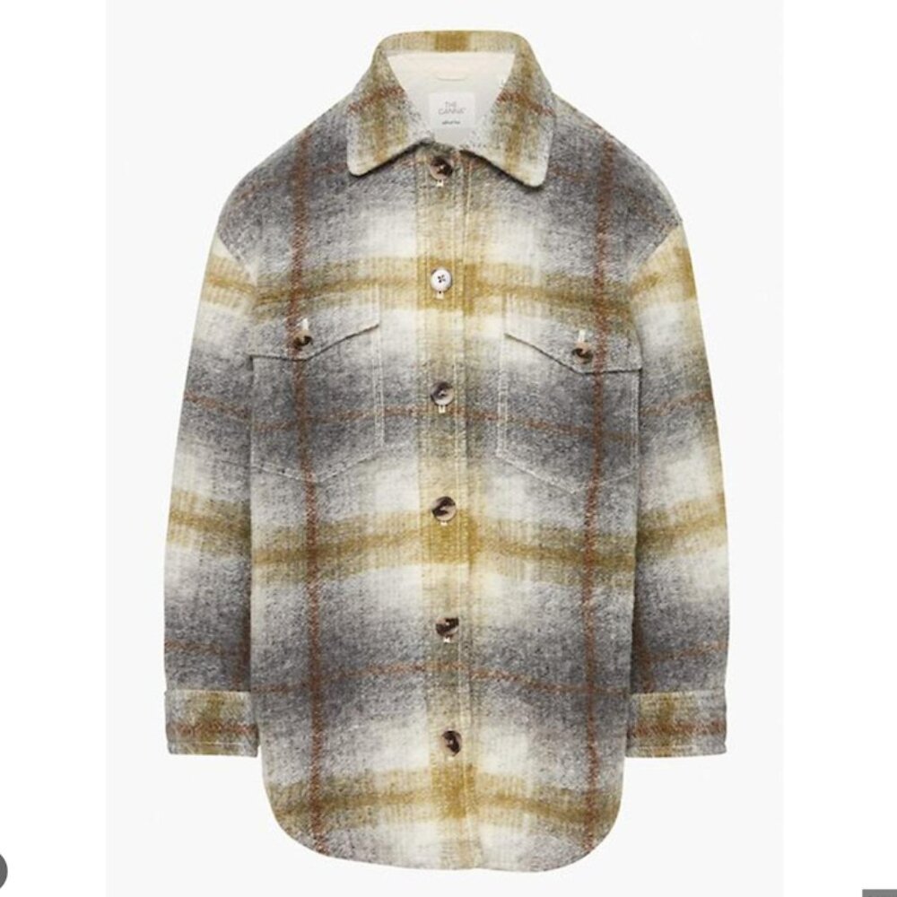 COPY - ARITZIA - Wilfred Free THE GANNA Wool Shacket